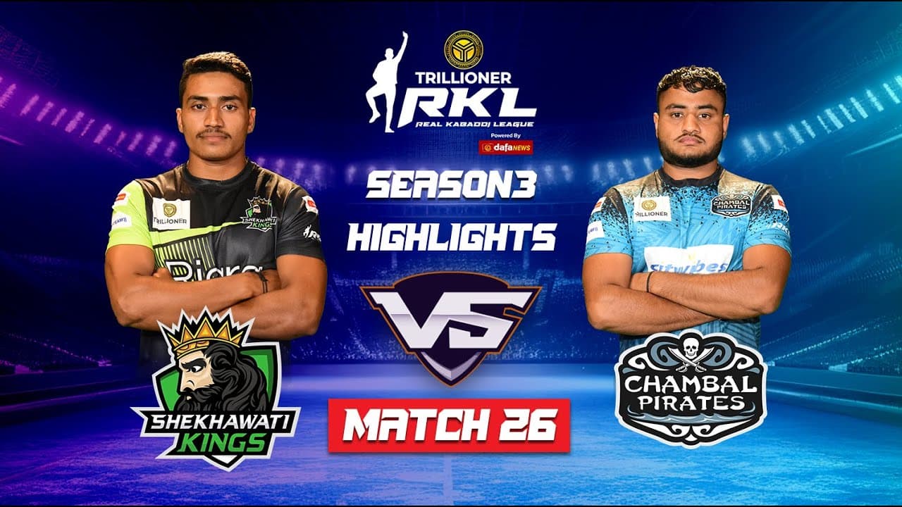Chambal Pirates vs. Shekhawati Kings | Match 26 Highlights