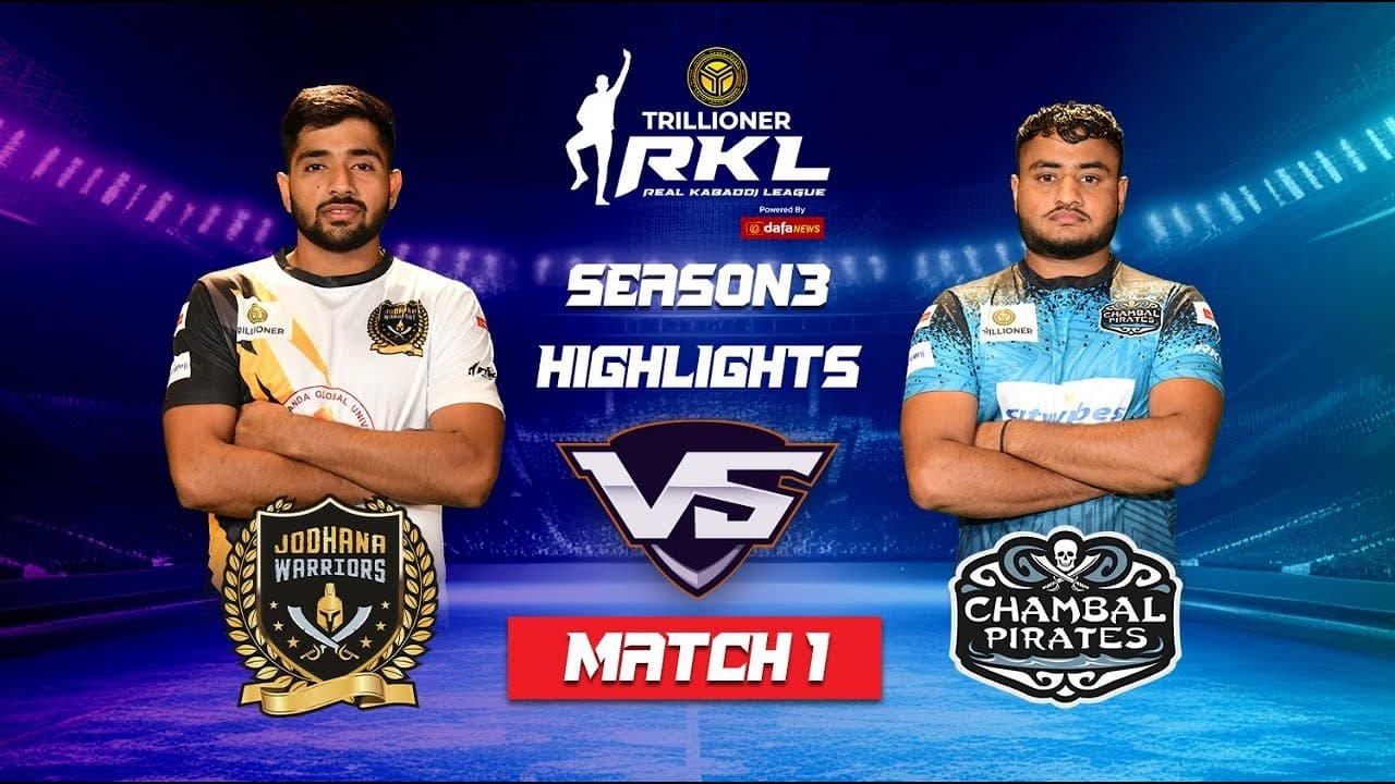 Chambal Pirates vs. Jodhana Warriors | Match 1 Highlights